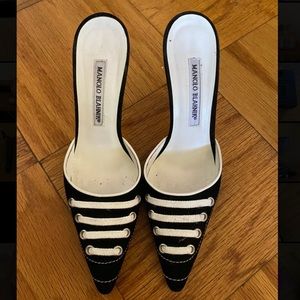 Vintage Manolo Blahnik Mule Heels